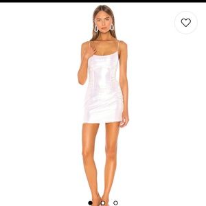 Rosalind Mini Dress in Opal